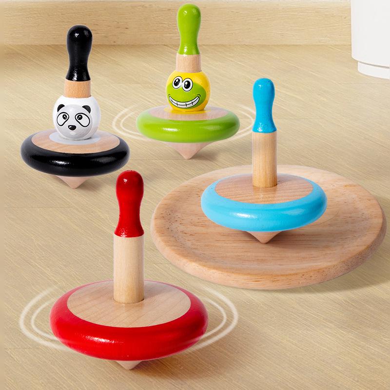 Weiwei Tiger Spinning Top Set: Solid Wood Impact-Resistant Animal Expression Educational Toys.
Weiwei Tiger Spinning Top Set: Solid Wood Impact-Resistant Animal Expression Educational Toys.
