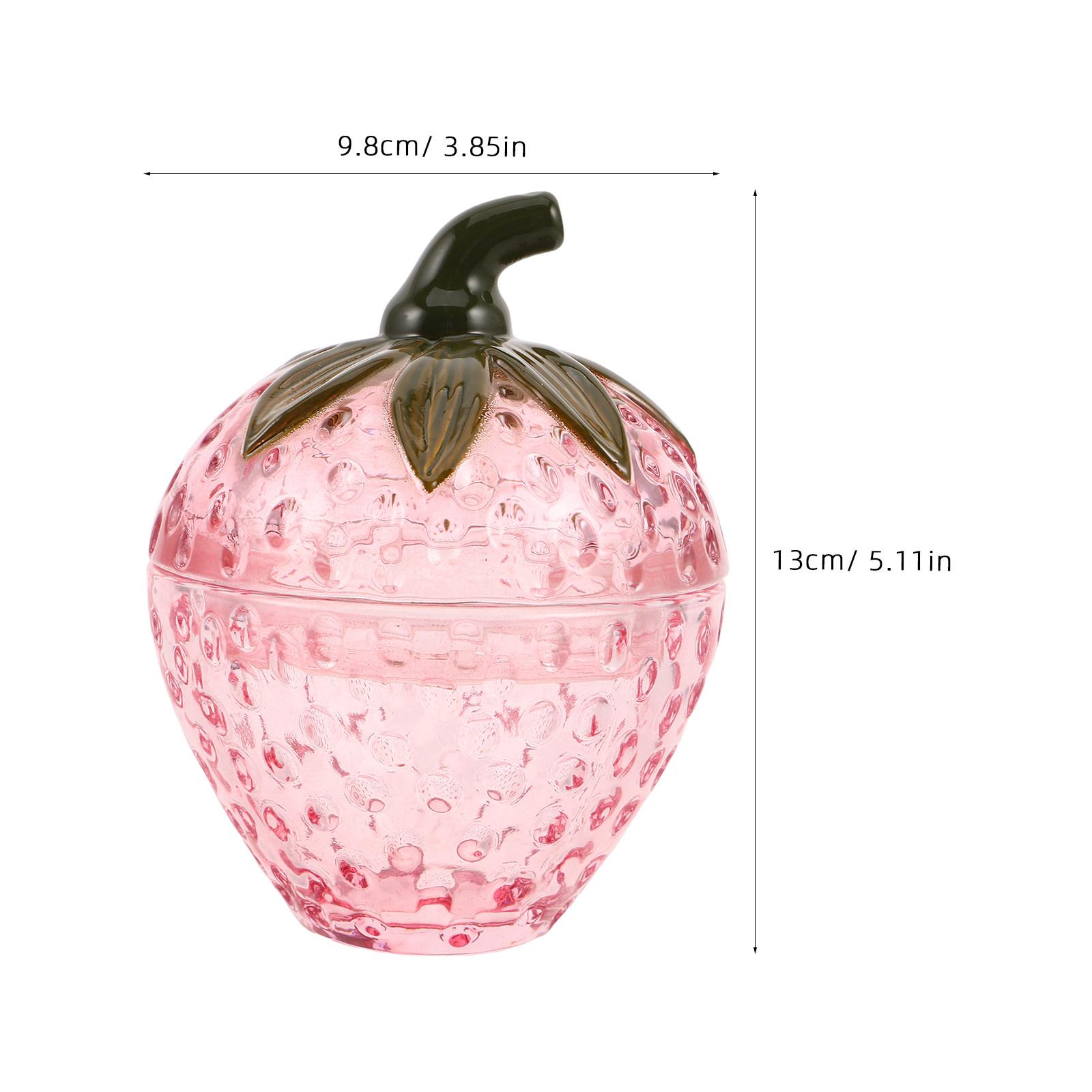Cute Strawberry Glass Storage Container Airtight Candy Jar Fruit Shaped Cookie Holder Decorative Candy Bowl Wedding Valentine розовый
Cute Strawberry Glass Storage Container Airtight Candy Jar Fruit Shaped Cookie Holder Decorative Candy Bowl Wedding Valentine розовый