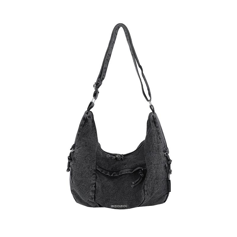 Винтажная джинсовая сумка кроссбоди женская сумка на плечо чёрный
Винтажная джинсовая сумка кроссбоди женская сумка на плечо чёрный