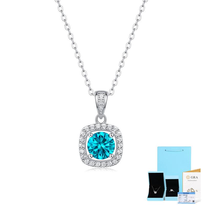 Bague Ringen S925 Серебряный комплект, квадратная подвеска-сумка из муассанита 1 карат с европейской и американской цепочкой на ключицу Includes Gift Box Certificate синий
Bague Ringen S925 Серебряный комплект, квадратная подвеска-сумка из муассанита 1 карат с европейской и американской цепочкой на ключицу Includes Gift Box Certificate синий