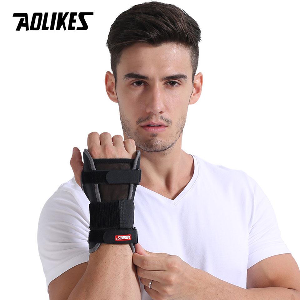 Aolikes Wrist Splint Carpal Tunnel Support Brace for Injury Relief and Fracture Protection Orthopedic Wristband сірий
Aolikes Wrist Splint Carpal Tunnel Support Brace for Injury Relief and Fracture Protection Orthopedic Wristband сірий