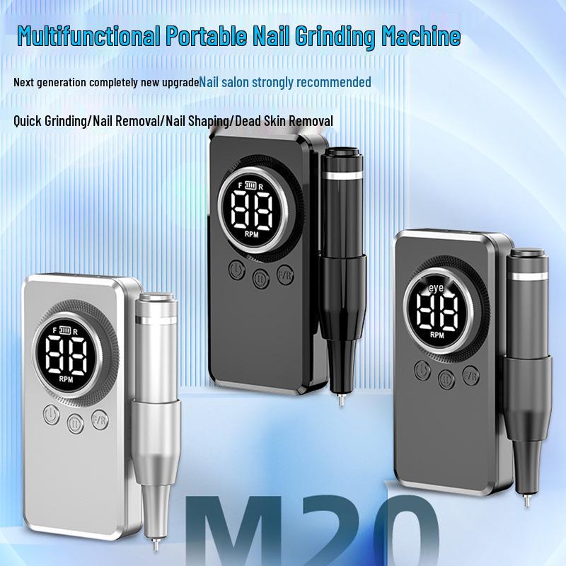 Portable Rechargeable Nail Grinding & Removal Machine for Professional Manicures
Portable Rechargeable Nail Grinding & Removal Machine for Professional Manicures