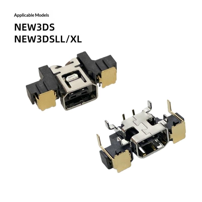 1Pcs Lightweight High Accuracy Console Charging Port Sensitive Easy To Use Anti Compact Console Power Jack Socket For 3Ds Xl/Ll one size
1Pcs Lightweight High Accuracy Console Charging Port Sensitive Easy To Use Anti Compact Console Power Jack Socket For 3Ds Xl/Ll one size