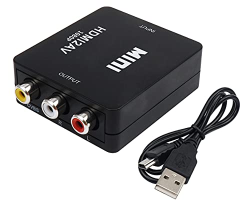 Преобразователь HDMI в RCA Преобразователь AV в HDMI Композитный преобразователь HDMI в аналоговый Адаптер USB-источник питания Передача Переключение AV2HDMI 3 цвета
Преобразователь HDMI в RCA Преобразователь AV в HDMI Композитный преобразователь HDMI в аналоговый Адаптер USB-источник питания Передача Переключение AV2HDMI 3 цвета