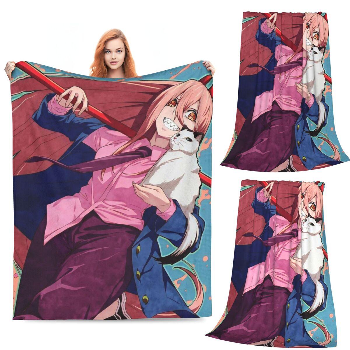 Anime Chainsaw Man Denji Blanket Soft Warm Flannel Throw Blanket Cover for Bed Living room Picnic Travel Home Sofa 80x120cm
Anime Chainsaw Man Denji Blanket Soft Warm Flannel Throw Blanket Cover for Bed Living room Picnic Travel Home Sofa 80x120cm