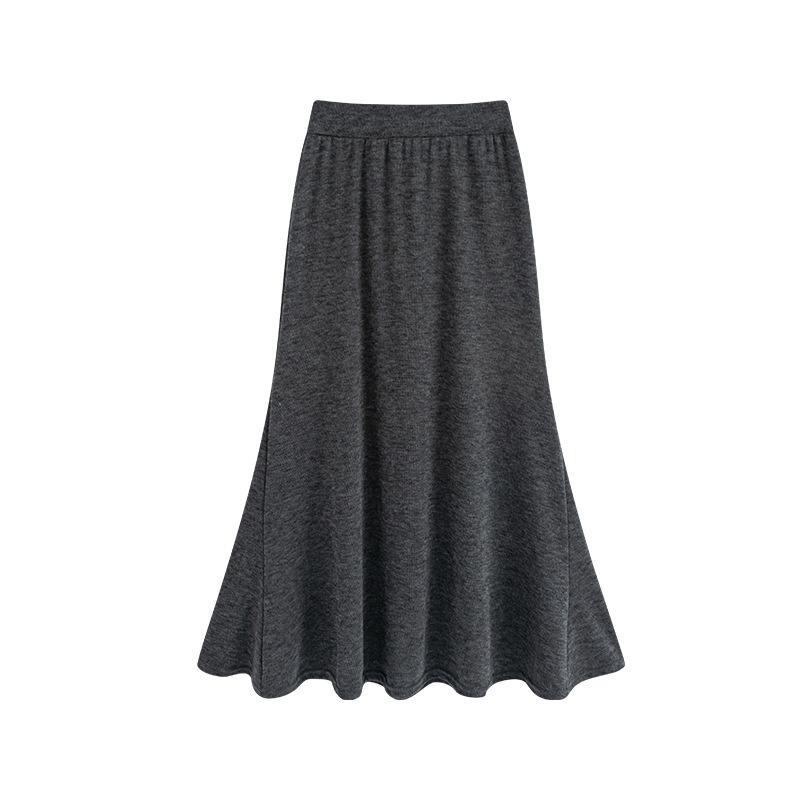 Knitted Plus Velvet Skirt for Women In Autumn and Winter New High-end Slim Glutinous Rice Skirt Temperament Hip Fish Tail Skirt S
Knitted Plus Velvet Skirt for Women In Autumn and Winter New High-end Slim Glutinous Rice Skirt Temperament Hip Fish Tail Skirt S