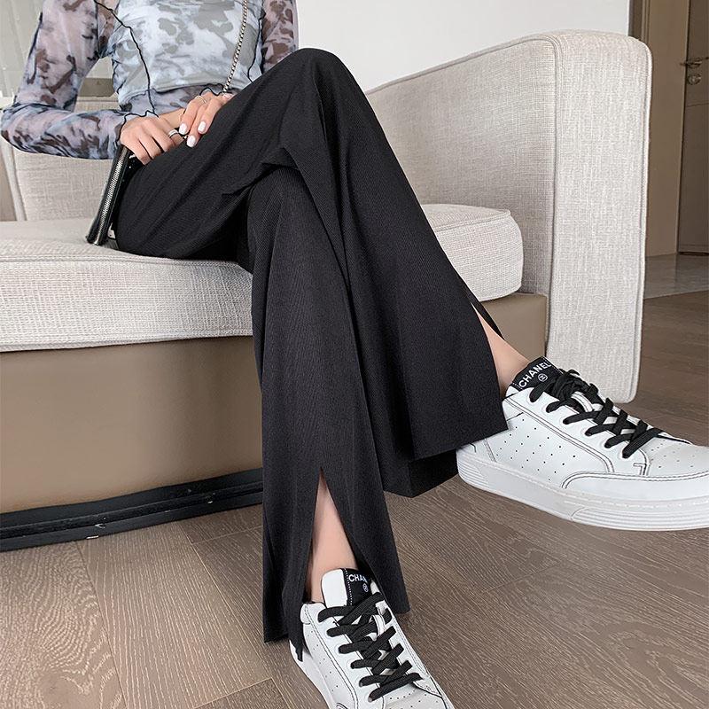 Plus Size Women s Ice Silk Wide-Leg Pants - High Waist, Loose Fit, Casual Sport, Black, Spring/Summer/Autumn One Size (80-110 jin) чорний
Plus Size Women s Ice Silk Wide-Leg Pants - High Waist, Loose Fit, Casual Sport, Black, Spring/Summer/Autumn One Size (80-110 jin) чорний