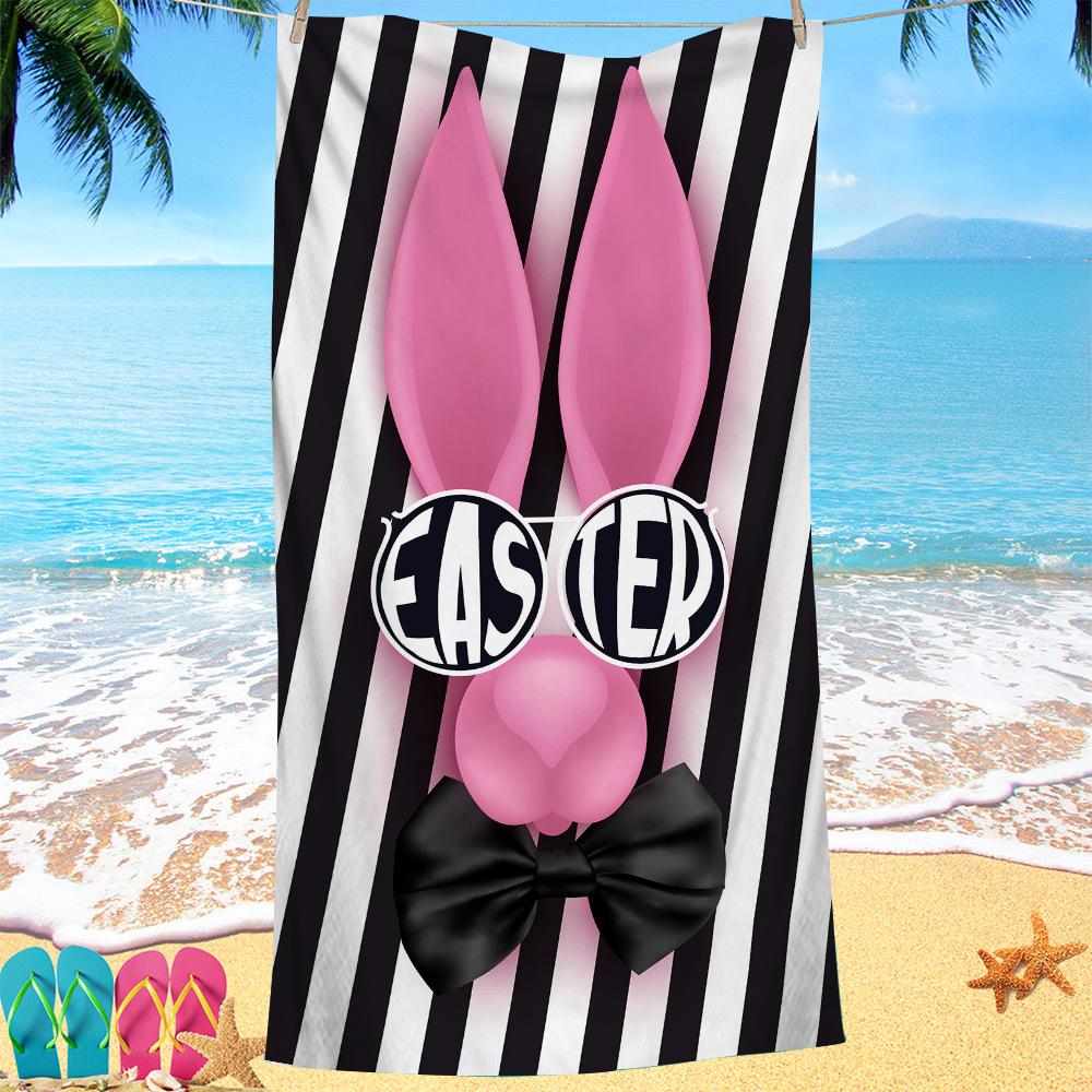 Creative Painting Easter digital-printed polyester Superfine fiber double-sided fleece Beach vacation bath towel, beach towel W30*H60(CM)
Creative Painting Easter digital-printed polyester Superfine fiber double-sided fleece Beach vacation bath towel, beach towel W30*H60(CM)