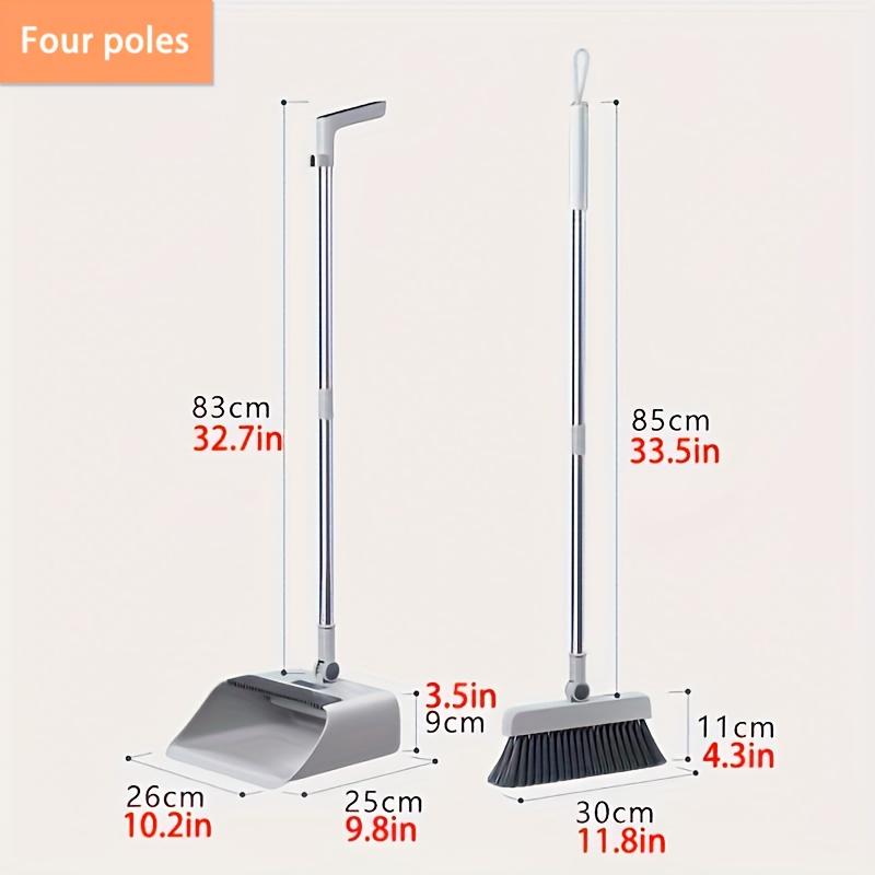 3-In-1 Long Handle Broom Set - Heavy-Duty Indoor and Outdoor Sweeper with Dustpan Combo, Extendable Handle белый
3-In-1 Long Handle Broom Set - Heavy-Duty Indoor and Outdoor Sweeper with Dustpan Combo, Extendable Handle белый