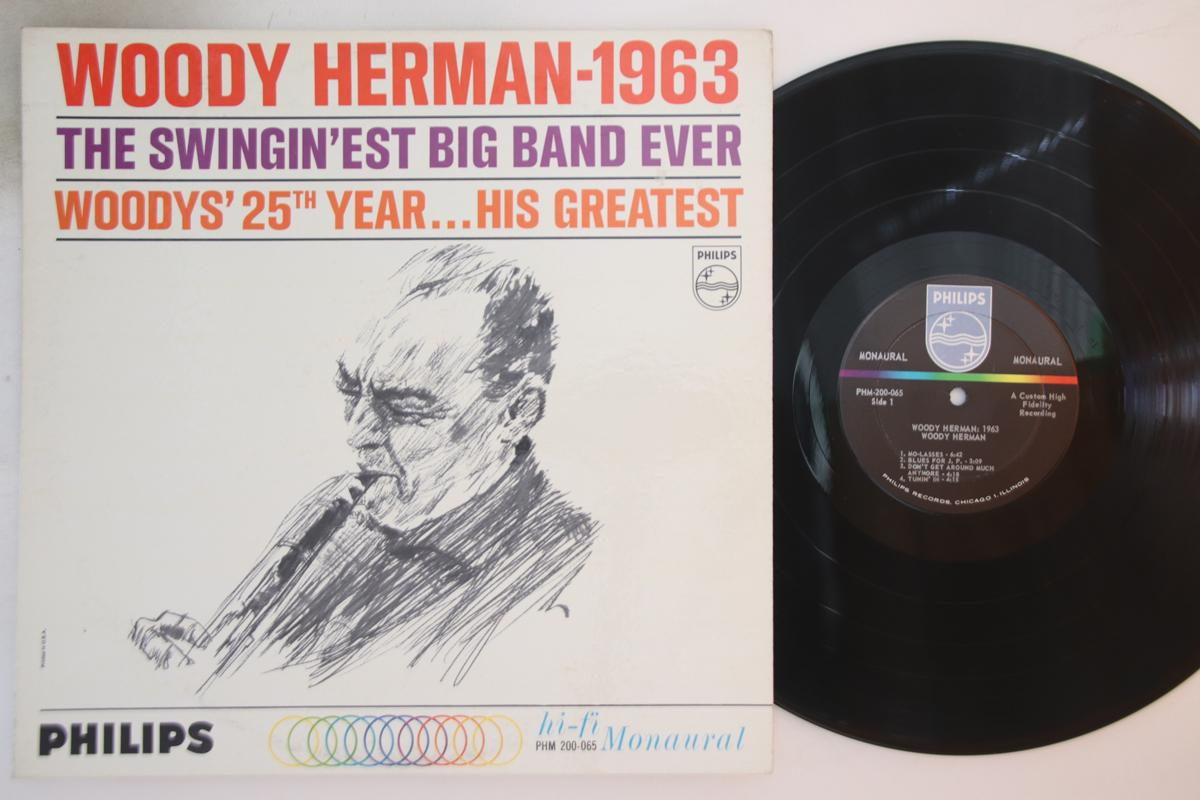 LP Record WOODY HERMAN - 1963 The Swingin est Big Band Ever PHM200065 PHILIPS 1963 US Jazz Used
LP Record WOODY HERMAN - 1963 The Swingin est Big Band Ever PHM200065 PHILIPS 1963 US Jazz Used