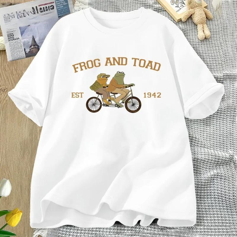 Frog and Toad Graphic T Shirts Vintage Classic Book T Shirt Women Unisex Casual Short Sleeve Tshirt Round Neck Tshirt Tops S
Frog and Toad Graphic T Shirts Vintage Classic Book T Shirt Women Unisex Casual Short Sleeve Tshirt Round Neck Tshirt Tops S