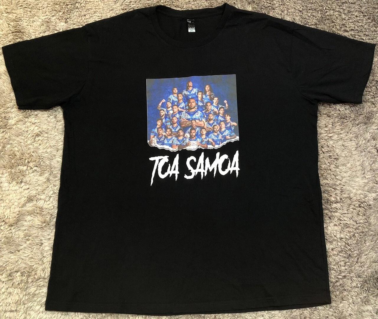 P8 - New Team Toa Samoa 685 Rugby League Footy Tee T Shirt Black Mens Size 2XL 3XL
P8 - New Team Toa Samoa 685 Rugby League Footy Tee T Shirt Black Mens Size 2XL 3XL
