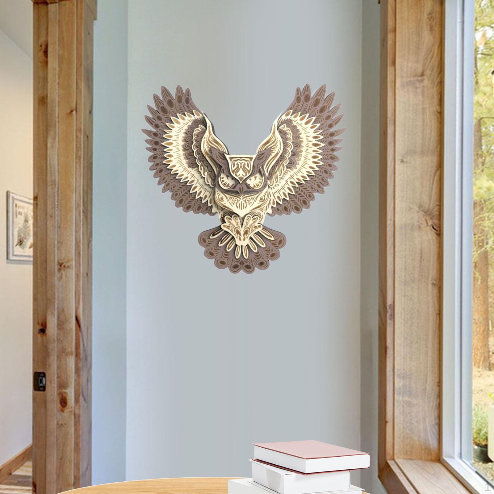 Резная сова настенный декор орнамент декоративный подарок на новоселье центральная статуэтка деревянное животное Brown
Резная сова настенный декор орнамент декоративный подарок на новоселье центральная статуэтка деревянное животное Brown
