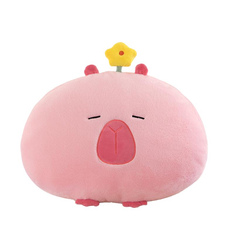 Capybara Animal Stuffed Plush Toy Pillow Flower Design Pp Cotton Gift Filling 45cm/17.72in рожевий
Capybara Animal Stuffed Plush Toy Pillow Flower Design Pp Cotton Gift Filling 45cm/17.72in рожевий