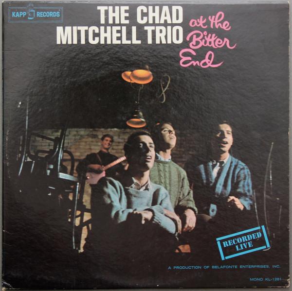 LP Record CHAD MITCHELL TRIO The Chad Mitchell Trio At The Bitte KL1281 Kapp Records 1962 US CountryFolk Used
LP Record CHAD MITCHELL TRIO The Chad Mitchell Trio At The Bitte KL1281 Kapp Records 1962 US CountryFolk Used