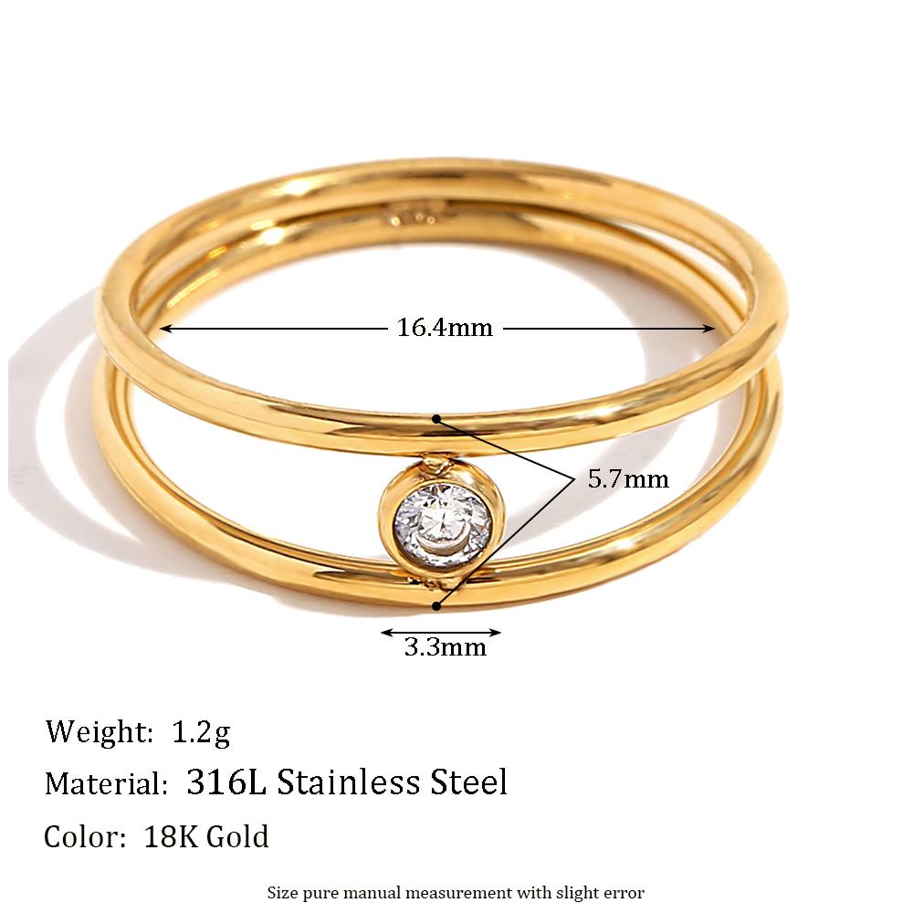 MamacitaSlay Minimalist Double Layer Round Zircon Ring 2025 Party Waterproof 18K Gold Plated Jewelry Women s Elegant Ring Gift 6 золотой
MamacitaSlay Minimalist Double Layer Round Zircon Ring 2025 Party Waterproof 18K Gold Plated Jewelry Women s Elegant Ring Gift 6 золотой