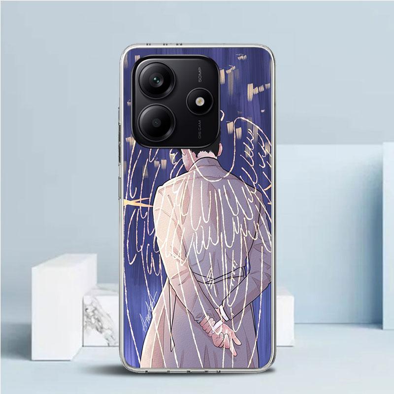 Angel Castiel Supernatural Soft Cover for Xiaomi Redmi Note 15 14 13 12 Pro Plus Phone Case 14S 11S 11T 11E 10S 10 4G Pattern Sh Redmi Note 15 Pro 4G
Angel Castiel Supernatural Soft Cover for Xiaomi Redmi Note 15 14 13 12 Pro Plus Phone Case 14S 11S 11T 11E 10S 10 4G Pattern Sh Redmi Note 15 Pro 4G