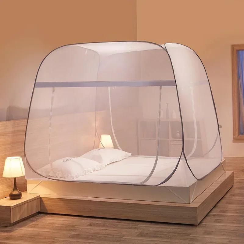 Mongolian Yurt Double Bed Mosquito Net Bedding Baby - Safe Anti - Fall, Thickened Mesh & Frame, Multi - Size 180x200cm With base
Mongolian Yurt Double Bed Mosquito Net Bedding Baby - Safe Anti - Fall, Thickened Mesh & Frame, Multi - Size 180x200cm With base