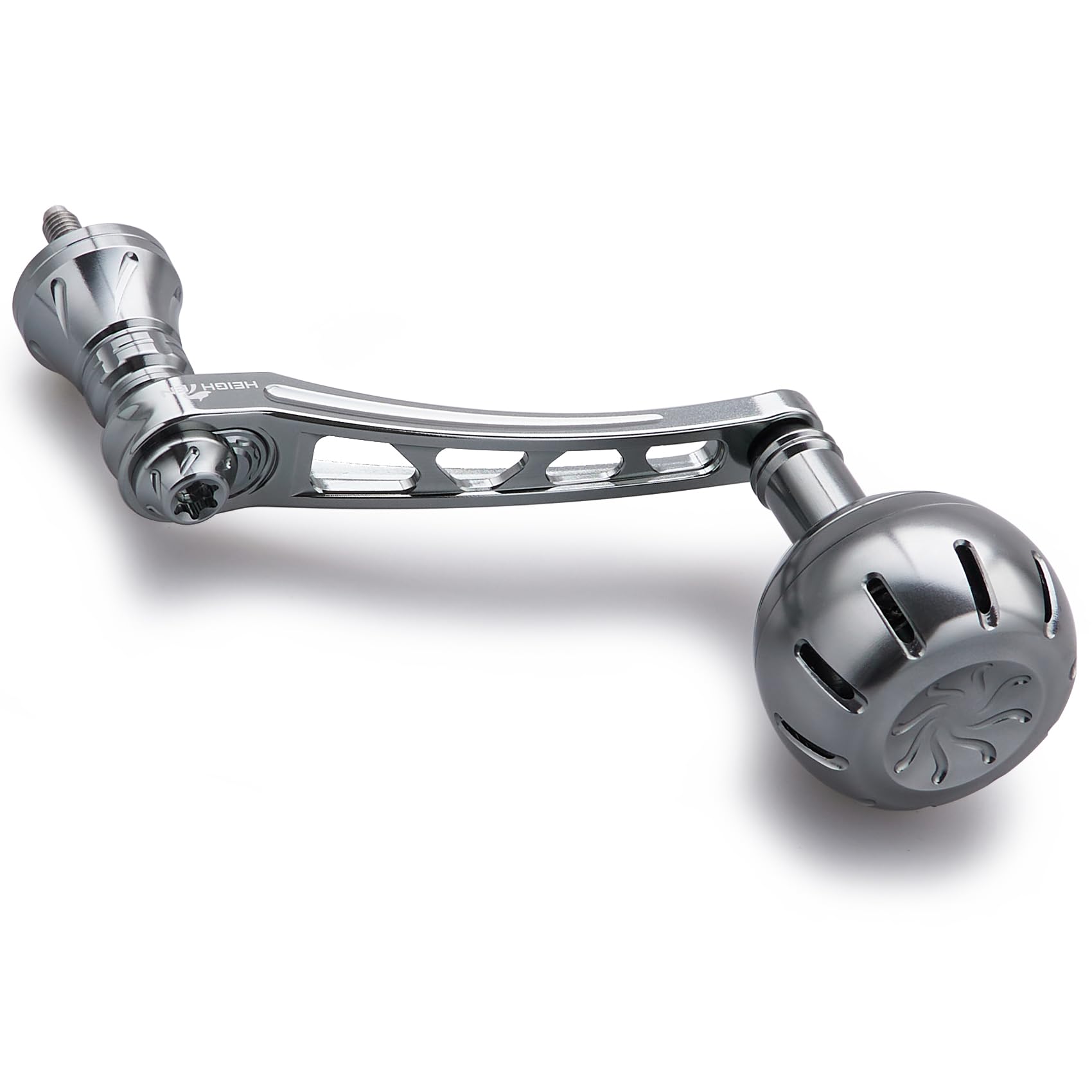 HEIGHTEN Variable Reel Handle with Knob for Daiwa and Universal Spinning Reels Chrysant Series 65-70mm 35/38mm Shimano, (Gunmetal) (758)
HEIGHTEN Variable Reel Handle with Knob for Daiwa and Universal Spinning Reels Chrysant Series 65-70mm 35/38mm Shimano, (Gunmetal) (758)