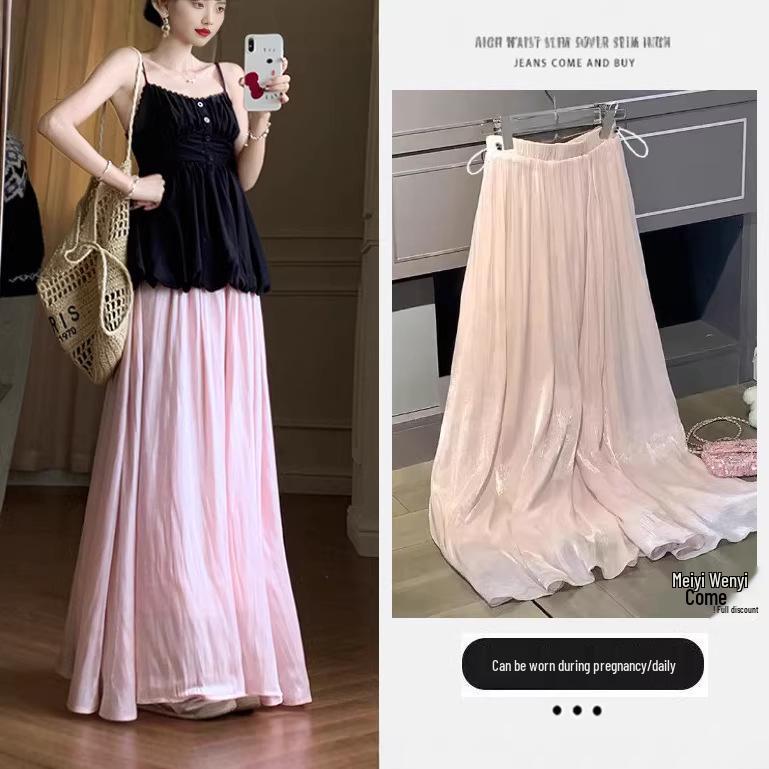 Maternity Summer Adjustable Mid-Length Skirt for Pre- and Post-Childbirth L фиолетовый
Maternity Summer Adjustable Mid-Length Skirt for Pre- and Post-Childbirth L фиолетовый