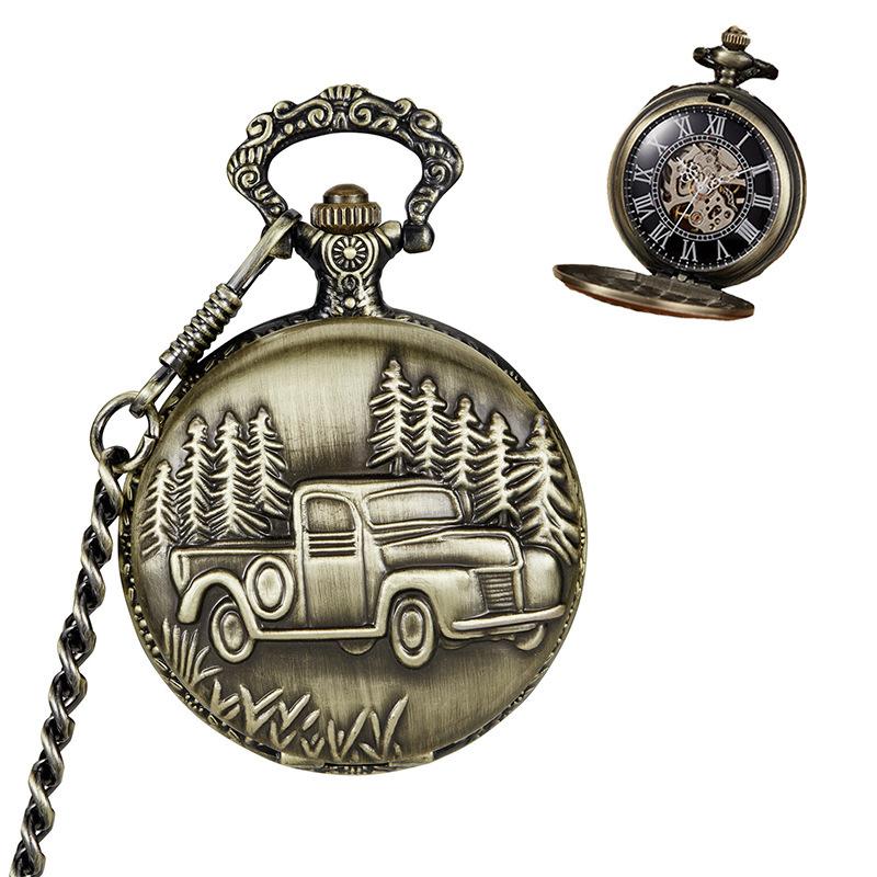Ретро-медный цвет автомобиля с откидной крышкой мужские и женские автоматические механические римские карманные часы
Ретро-медный цвет автомобиля с откидной крышкой мужские и женские автоматические механические римские карманные часы