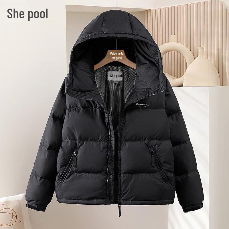 Shechi Women s 90% Down Letter Print Hooded Jacket M
Shechi Women s 90% Down Letter Print Hooded Jacket M