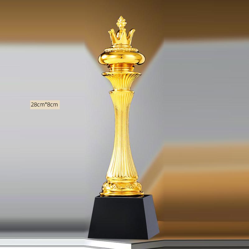 Customized Chinese chess Crown Shape Resin Trophy Creativity Lettering High-end Souvenir Home Decoration Awards Competition, 1Pc
Customized Chinese chess Crown Shape Resin Trophy Creativity Lettering High-end Souvenir Home Decoration Awards Competition, 1Pc