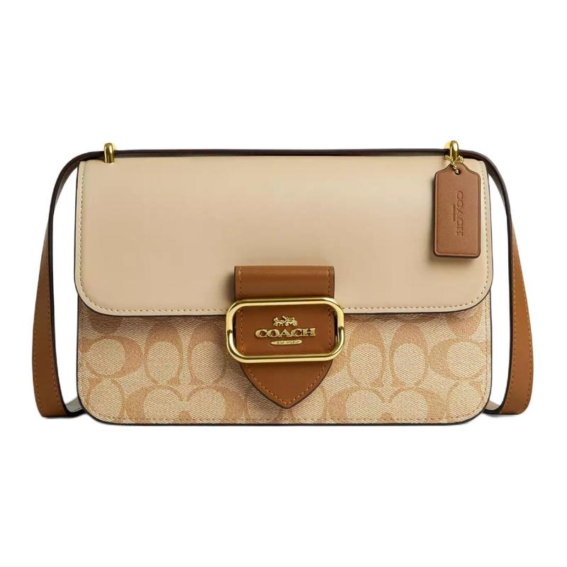 COACH Morgan 25 snap-button adjustable shoulder strap cowhide shoulder crossbody bag medium women s light khaki коричневий
COACH Morgan 25 snap-button adjustable shoulder strap cowhide shoulder crossbody bag medium women s light khaki коричневий