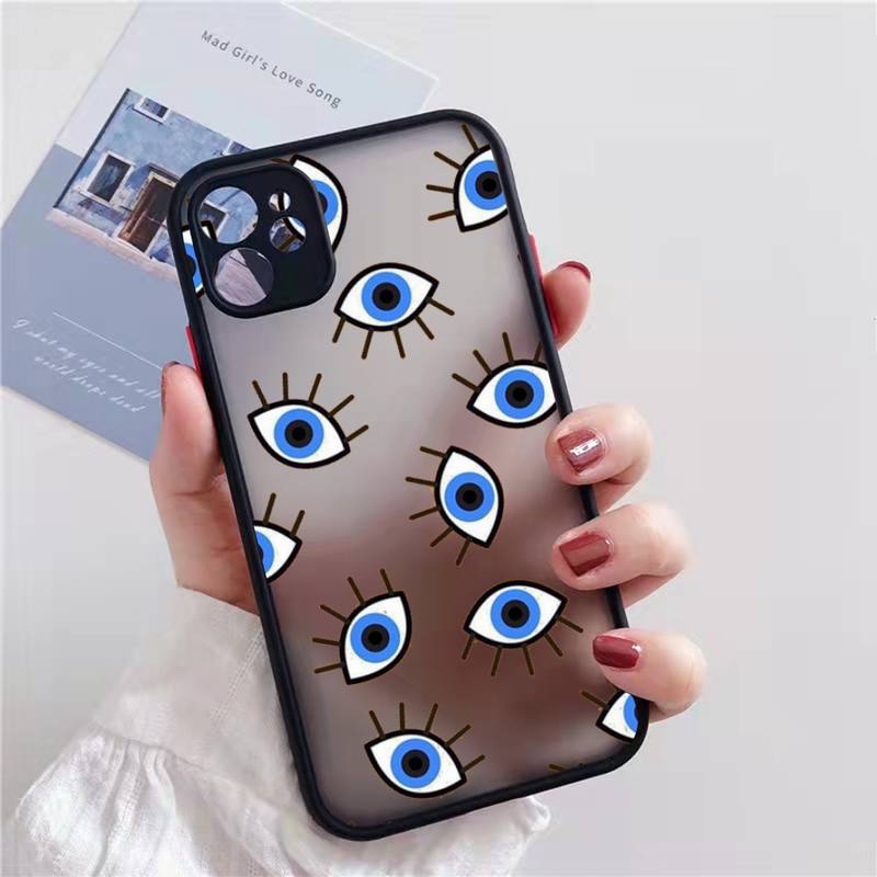 Чехол для телефона Lucky Eye Blue Evil Eye Print матовый прозрачный для iPhone 7 8 11 12 13 plus mini x xs xr pro max iPhone12
Чехол для телефона Lucky Eye Blue Evil Eye Print матовый прозрачный для iPhone 7 8 11 12 13 plus mini x xs xr pro max iPhone12