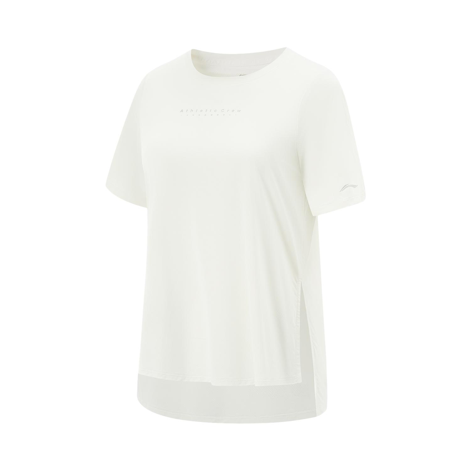 Li Ning Fitness Series Solid Color Round Neck Ice Silk Quick Dry Cool Comfortable Breathable Versatile Short Sleeve T-Shirt Women T-Shirt ATSV278-1
Li Ning Fitness Series Solid Color Round Neck Ice Silk Quick Dry Cool Comfortable Breathable Versatile Short Sleeve T-Shirt Women T-Shirt ATSV278-1