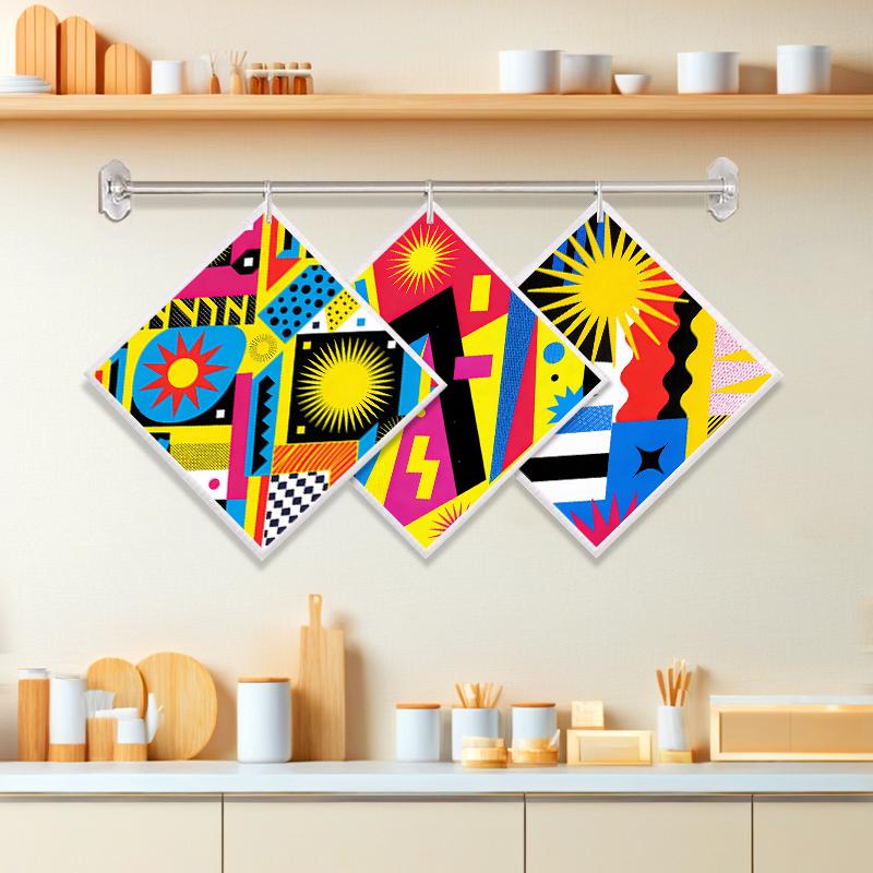 6PCS Cleaning Dishcloths Reusable Kitchen Dish Towels Colorful Pattern Dishcloth Absorbent Lint Free Cloth Washable Duster Rags Tea Towels B 3 PCS
6PCS Cleaning Dishcloths Reusable Kitchen Dish Towels Colorful Pattern Dishcloth Absorbent Lint Free Cloth Washable Duster Rags Tea Towels B 3 PCS