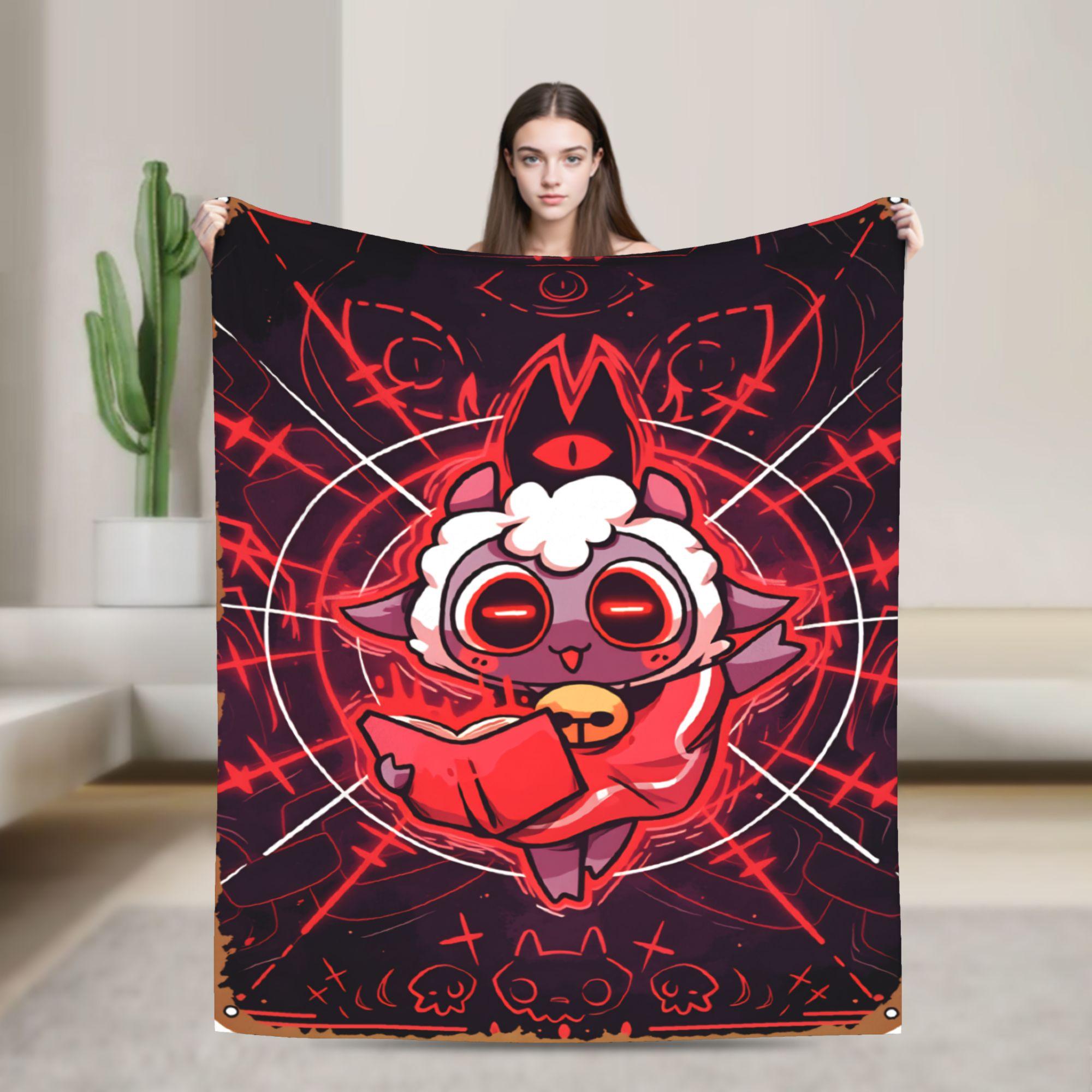 Game Cult of The Lamb Blanket Soft Pattern Plush Throw Blanket For Students Home Decor Flannel Bedspread Bed Cover 100cm x 150cm
Game Cult of The Lamb Blanket Soft Pattern Plush Throw Blanket For Students Home Decor Flannel Bedspread Bed Cover 100cm x 150cm
