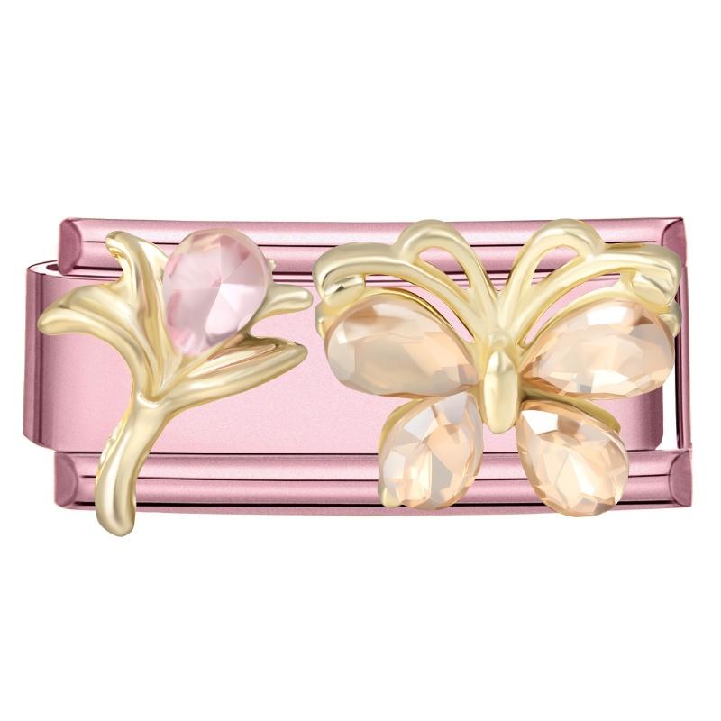 Y2K Zircon Crystal Heart Rose Butterfly Star Shell Pink Long Italian Charm Links Fit 9mm Stainless Steel Bracelet DIY Making
Y2K Zircon Crystal Heart Rose Butterfly Star Shell Pink Long Italian Charm Links Fit 9mm Stainless Steel Bracelet DIY Making