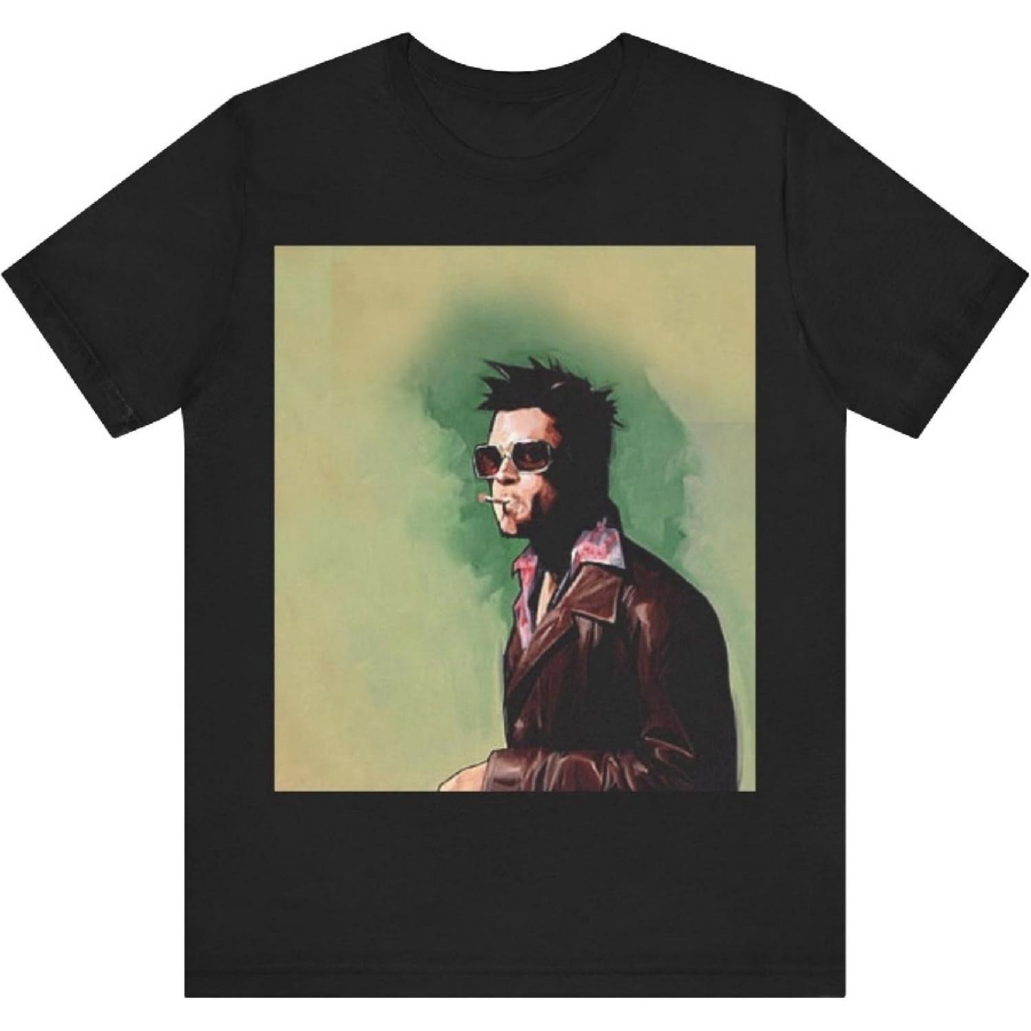 Бійцівський клуб - Тайлер Дерден - Бред Пітт - Унісекс футболка з коротким рукавом XXXXXL чорний
Бійцівський клуб - Тайлер Дерден - Бред Пітт - Унісекс футболка з коротким рукавом XXXXXL чорний