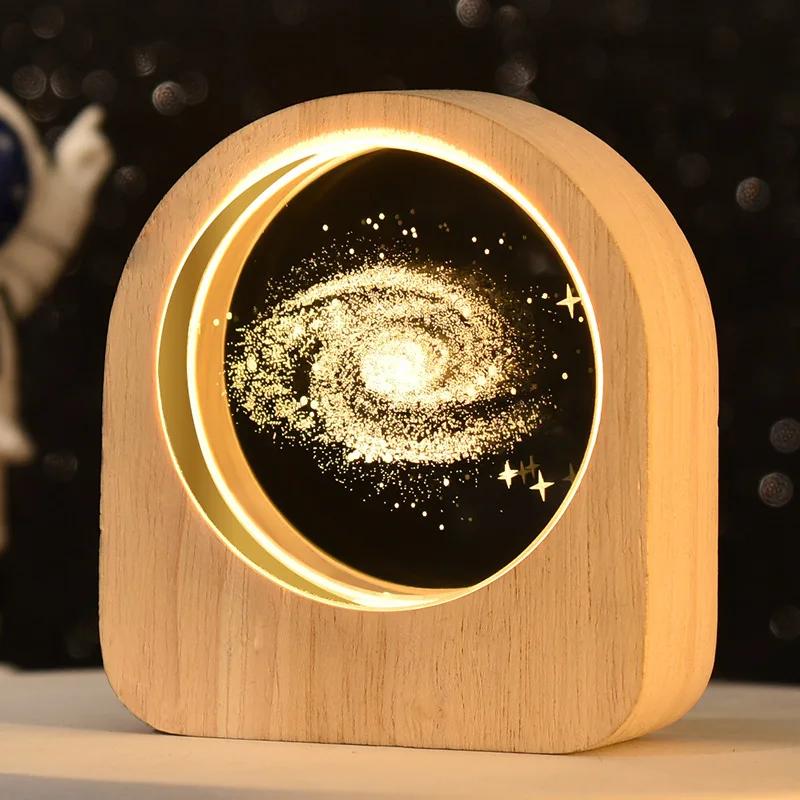 6cm 3D Crystal Planet Glass Sphere with Wooden Base Laser Engraved Desk Ornament Gift for Christmas Thanksgiving Home Decor
6cm 3D Crystal Planet Glass Sphere with Wooden Base Laser Engraved Desk Ornament Gift for Christmas Thanksgiving Home Decor