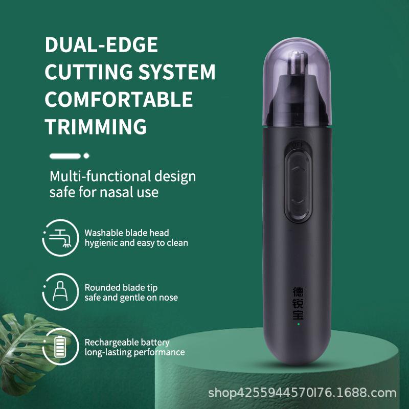 Nose Hair Trimmer Shaver чорний
Nose Hair Trimmer Shaver чорний
