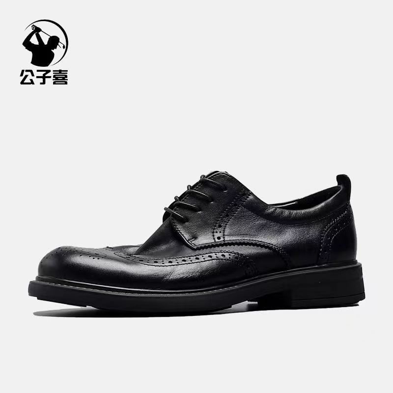 Туфли из натуральной кожи Brock Carved, мужские туфли из натуральной кожи в британском ретро-стиле с мягкой подошвой, деловые, повседневные, ручной работы, для костюма Дерби 44 чёрный
Туфли из натуральной кожи Brock Carved, мужские туфли из натуральной кожи в британском ретро-стиле с мягкой подошвой, деловые, повседневные, ручной работы, для костюма Дерби 44 чёрный