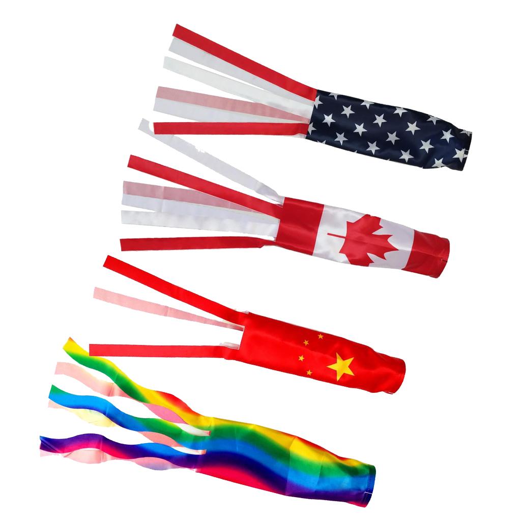1Piece Windsock Wind Streamer Flag Garden Camping Decoration 70cm China
1Piece Windsock Wind Streamer Flag Garden Camping Decoration 70cm China