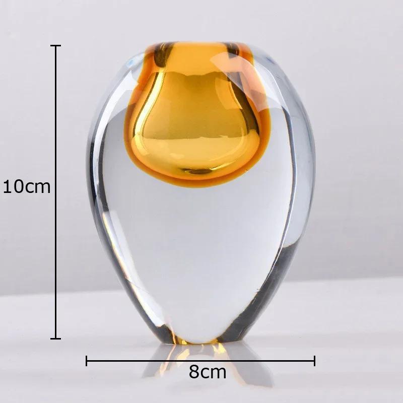 Gradient Color Glass Vase Transparent Hydroponic Flower Pots Desk Decoration Flower Arrangement Floral Vases Modern Home Decor
Gradient Color Glass Vase Transparent Hydroponic Flower Pots Desk Decoration Flower Arrangement Floral Vases Modern Home Decor