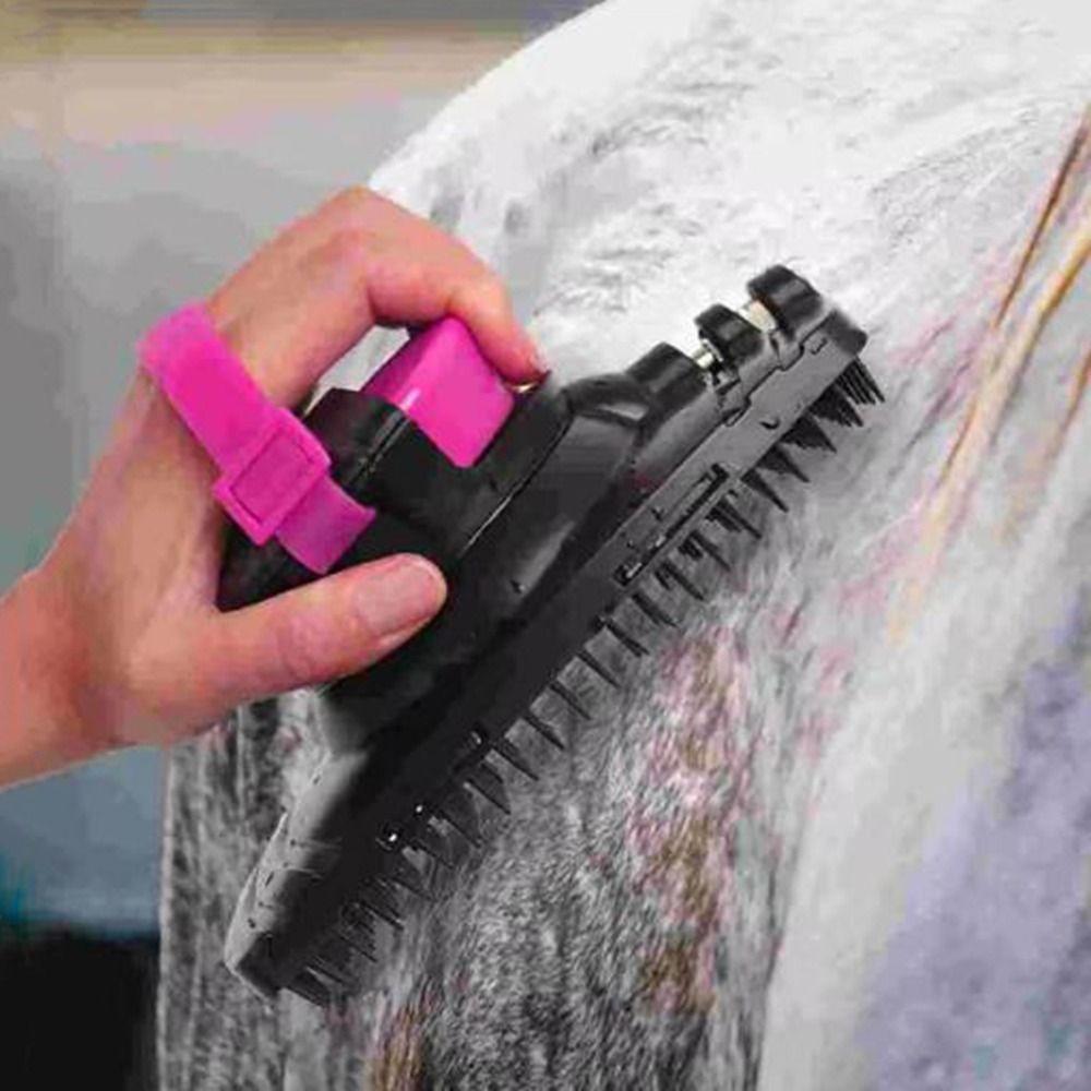Adjustable Straps Harness Spray Brush Plastic Pet Bathing Brush Dog Beauty Brush Dogs чорний
Adjustable Straps Harness Spray Brush Plastic Pet Bathing Brush Dog Beauty Brush Dogs чорний