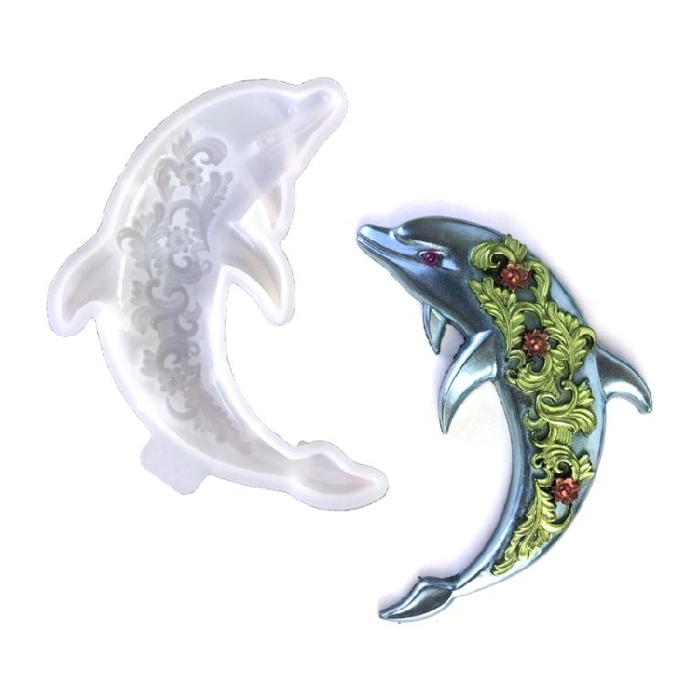 3D Dolphin Wall Decoration Silicone Molds DIY Living Room Desktop Decoration 1
3D Dolphin Wall Decoration Silicone Molds DIY Living Room Desktop Decoration 1