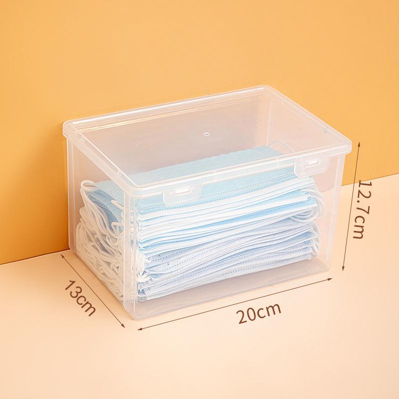 Adult & Child Mask and Medicine Storage Box for Home Small 19x12.5x7cm прозорий
Adult & Child Mask and Medicine Storage Box for Home Small 19x12.5x7cm прозорий