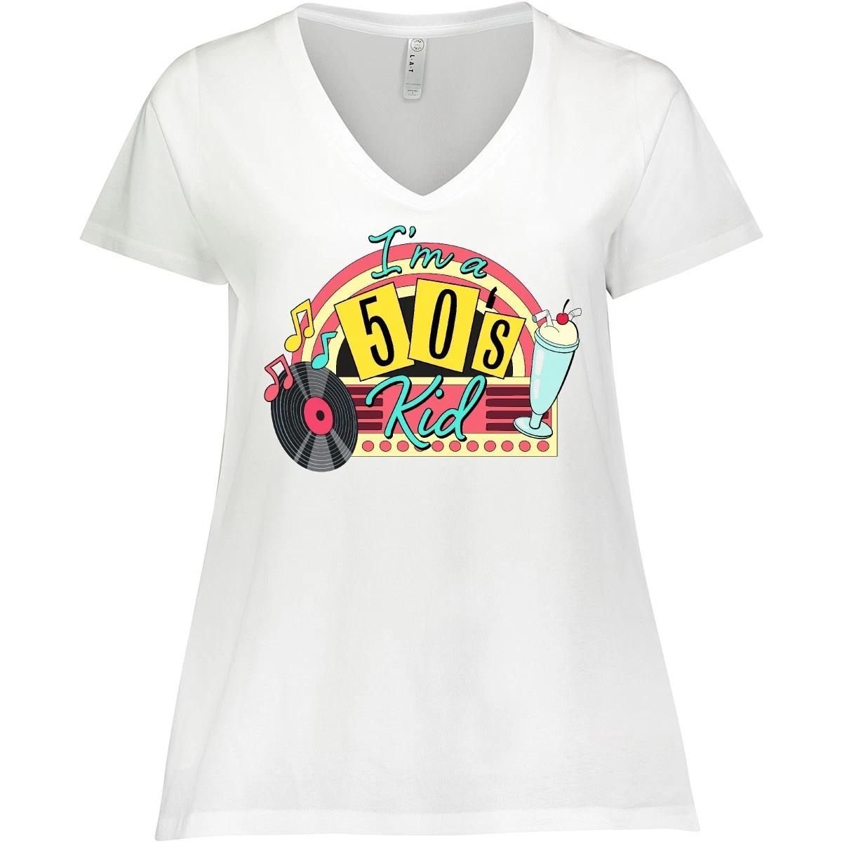 Inktastic I m A 50 s Kid 1950 s Style Birthday Jukebox Plus Size V-Neck 110
Inktastic I m A 50 s Kid 1950 s Style Birthday Jukebox Plus Size V-Neck 110