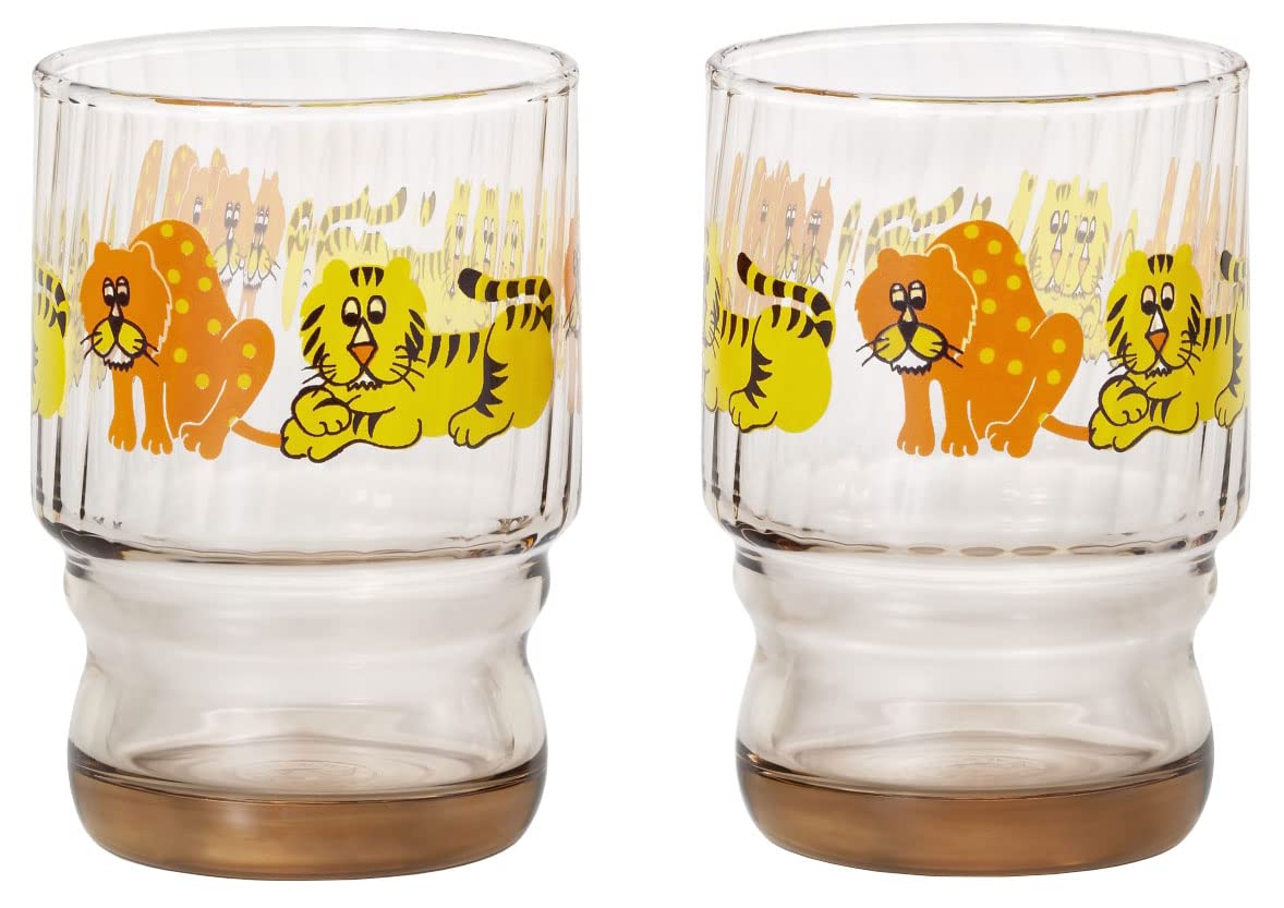 ADERIA Retro Zoomate Drinking Cup Set Amber 235ml Presentation Box Made in Japan Glass Beer Glass Sake Pair Tumbler Whisky S6342
ADERIA Retro Zoomate Drinking Cup Set Amber 235ml Presentation Box Made in Japan Glass Beer Glass Sake Pair Tumbler Whisky S6342