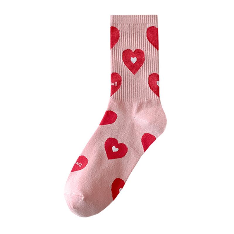 Розовые носки Love Socks женские хлопковые носки Tide японские милые верхние носки спортивные носки-трубы One Size
Розовые носки Love Socks женские хлопковые носки Tide японские милые верхние носки спортивные носки-трубы One Size