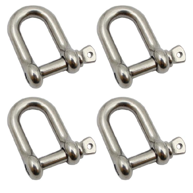 4pcs Robusts Stainless Steel D Rings Heavy Duty D Shackles Rusts Resistant Connectors for Hassle Frees Gear Fastening 4mm
4pcs Robusts Stainless Steel D Rings Heavy Duty D Shackles Rusts Resistant Connectors for Hassle Frees Gear Fastening 4mm