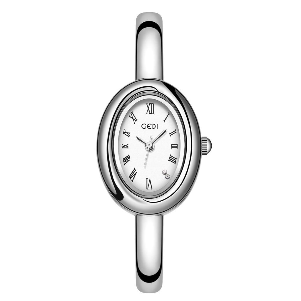 Gadi Vintage Oval Quartz Watch For Women With Waterproof Function And Jewelry Clasp білий
Gadi Vintage Oval Quartz Watch For Women With Waterproof Function And Jewelry Clasp білий