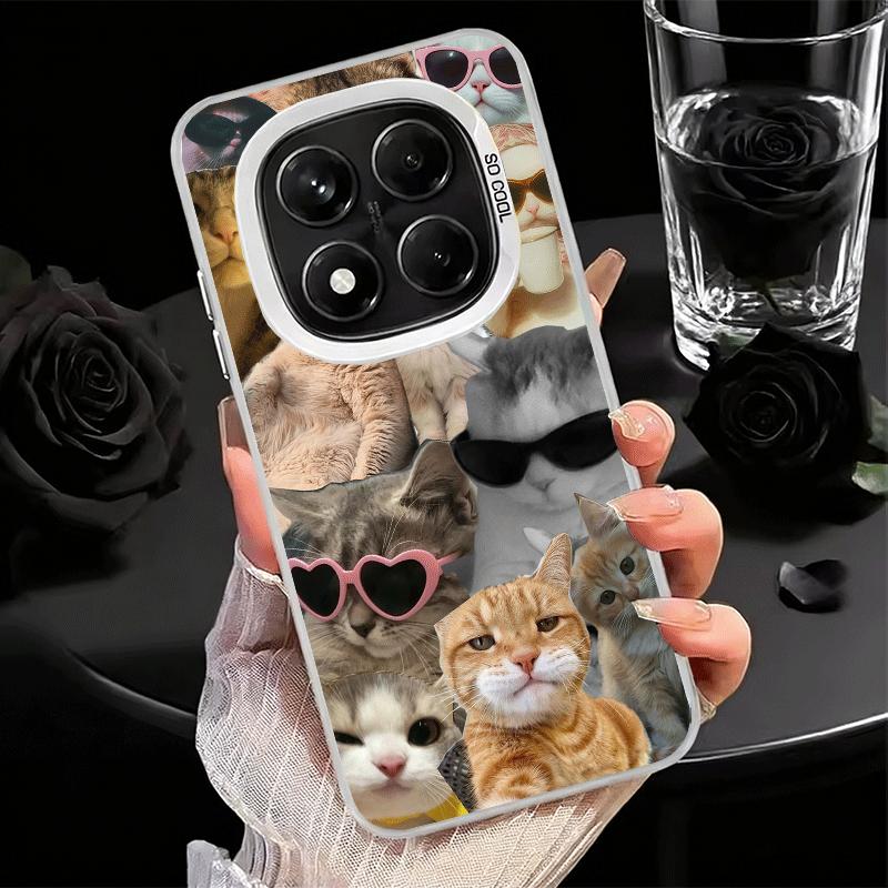 Crying Cats Combine Memes Shockproof Phone Case for Xiaomi Redmi Note 15 14 13 12 Pro Plus 11 11S 11T 5G Cover Anti Fall Fundas Redmi Note14ProPlus
Crying Cats Combine Memes Shockproof Phone Case for Xiaomi Redmi Note 15 14 13 12 Pro Plus 11 11S 11T 5G Cover Anti Fall Fundas Redmi Note14ProPlus