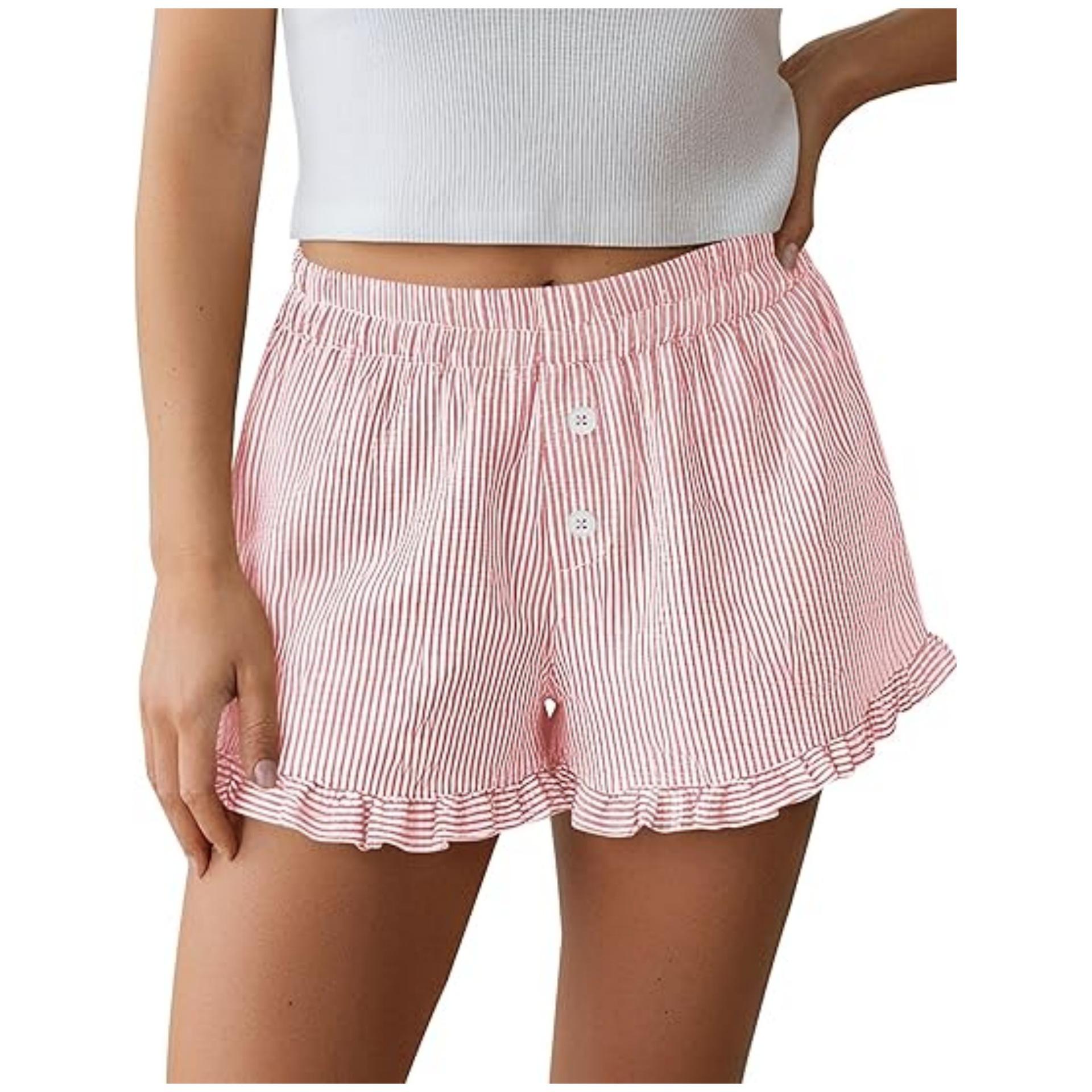 Women s Pleated Boy Shorts with Pockets - Trendy Versatile Beachwear XL
Women s Pleated Boy Shorts with Pockets - Trendy Versatile Beachwear XL