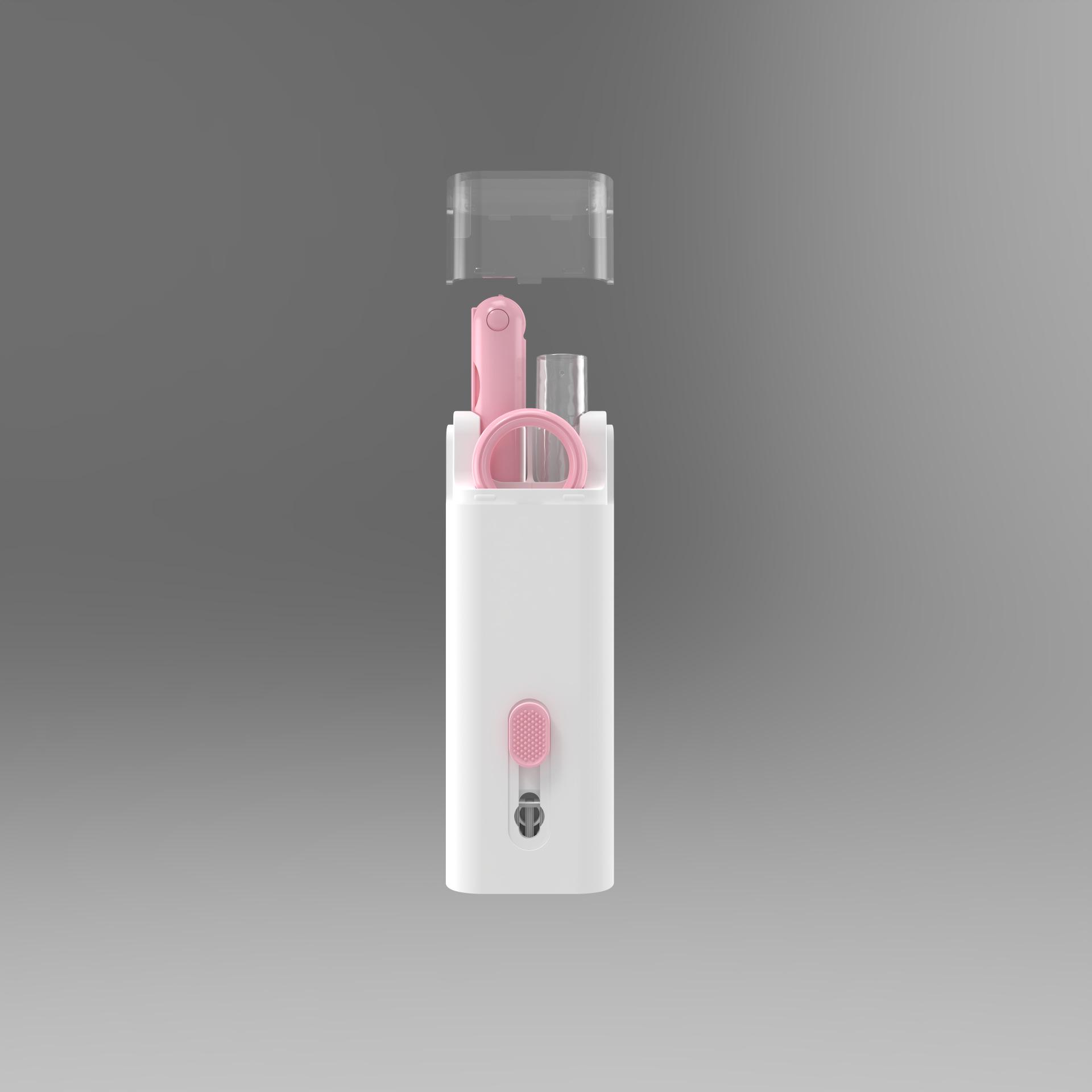 Q6E7 7-in-1 Multifunctional Cleaning Tool Set: Keyboard, Earphone, and Phone Dust Remover.
Q6E7 7-in-1 Multifunctional Cleaning Tool Set: Keyboard, Earphone, and Phone Dust Remover.